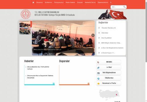 BİTLİS / TATVAN - Türkiye Yüzyılı İMKB Ortaokulu