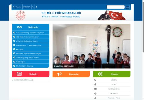 BİTLİS / TATVAN - Yumurtatepe İlkokulu