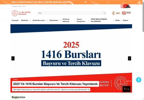 MEB BOLU - DÖRTDİVAN İLÇE MİLLÎ EĞİTİM MÜDÜRLÜĞÜ