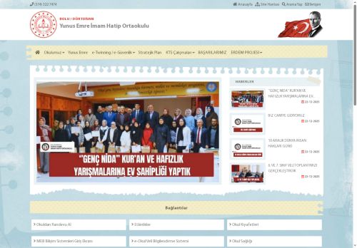 BOLU / DÖRTDİVAN - Yunus Emre İmam Hatip Ortaokulu