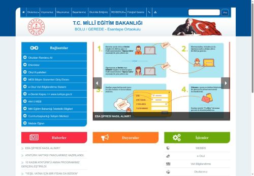 BOLU / GEREDE - Esentepe Ortaokulu