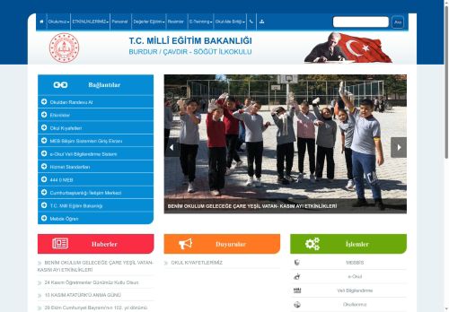 BURDUR / ÇAVDIR - SÖĞÜT İLKOKULU