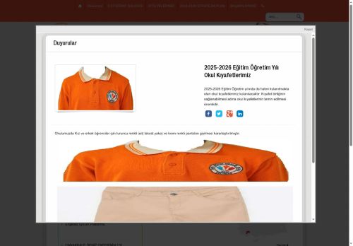 BURDUR / GÖLHİSAR - Gölhisar Özel Eğitim Meslek Okulu