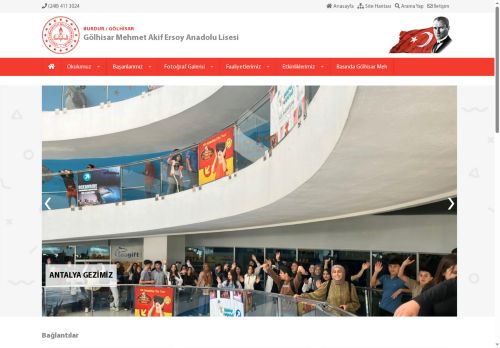 BURDUR / GÖLHİSAR - Gölhisar Mehmet Akif Ersoy Anadolu Lisesi