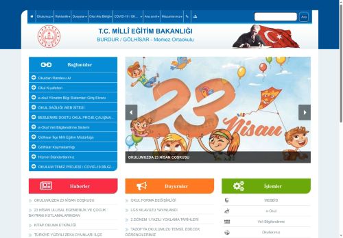 BURDUR / GÖLHİSAR - Merkez Ortaokulu