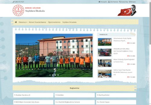 BURDUR / GÖLHİSAR - Yeşildere İlkokulu