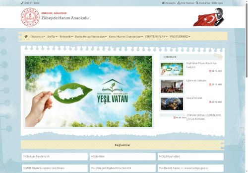 BURDUR / GÖLHİSAR - Zübeyde Hanım Anaokulu