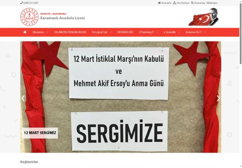 BURDUR / KARAMANLI - Karamanlı Anadolu Lisesi