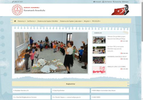BURDUR / KARAMANLI - Karamanlı Anaokulu