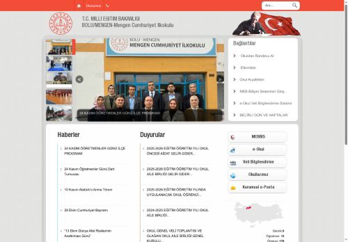 BOLU / MENGEN - Mengen Cumhuriyet İlkokulu