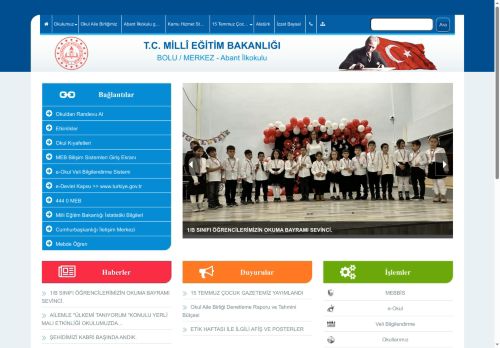 BOLU / MERKEZ - Abant İlkokulu
