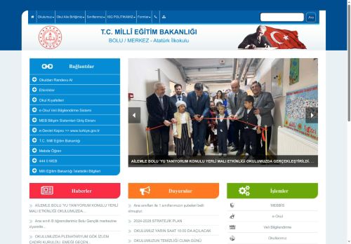 BOLU / MERKEZ - Atatürk İlkokulu