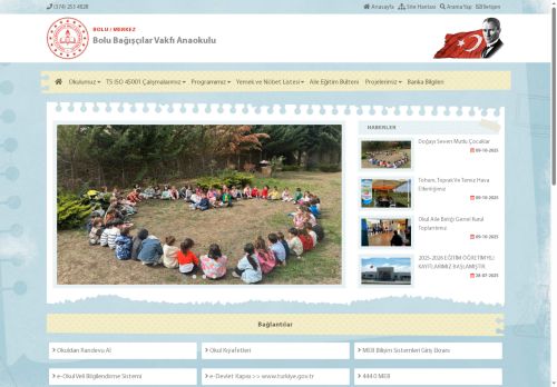 BOLU / MERKEZ - Bolu Bağışçılar Vakfı Anaokulu