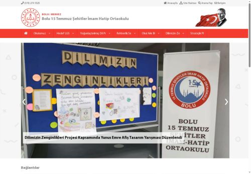 BOLU / MERKEZ - Bolu 15 Temmuz Şehitler İmam Hatip Ortaokulu