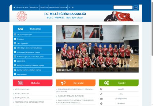 BOLU / MERKEZ - Bolu Spor Lisesi