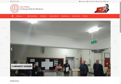 BOLU / MERKEZ - Dodurga Abdi Sın İlkokulu