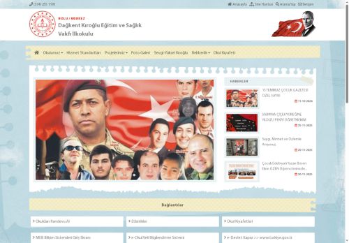 BOLU / MERKEZ - Dağkent Kıroğlu Eğitim ve Sağlık Vakfı İlkokulu