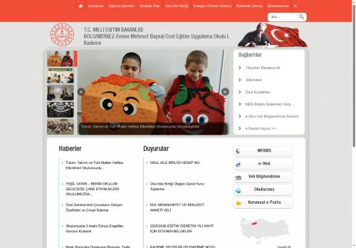 Emine Mehmet Baysal Özel Eğitim Uygulama Okulu I. Kademe - BOLU / MERKEZ