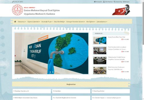 BOLU / MERKEZ - Emine Mehmet Baysal Özel Eğitim Uygulama Merkezi II. Kademe