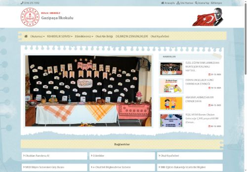 BOLU / MERKEZ - Gazipaşa İlkokulu