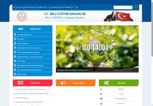 BOLU / MERKEZ - Gazipaşa Ortaokulu