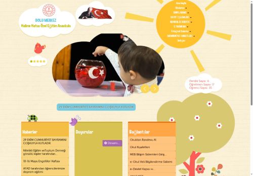 BOLU / MERKEZ - Halime Hatun Özel Eğitim Anaokulu