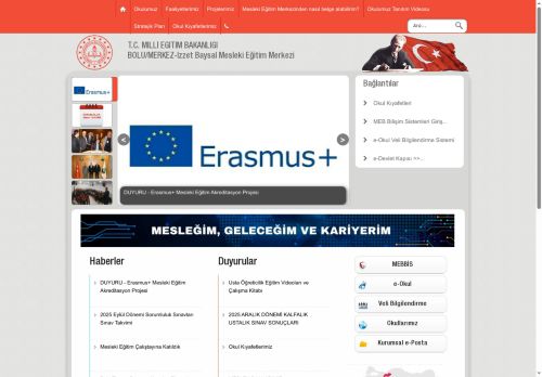 BOLU / MERKEZ - İzzet Baysal Mesleki Eğitim Merkezi