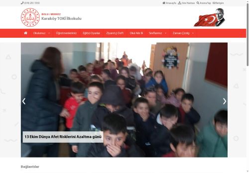 BOLU / MERKEZ - Karaköy TOKİ İlkokulu