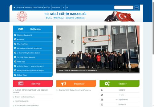 BOLU / MERKEZ - Sakarya Ortaokulu