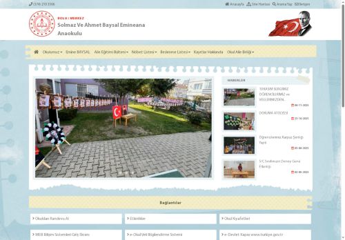 BOLU / MERKEZ - Solmaz Ve Ahmet Baysal Emineana Anaokulu