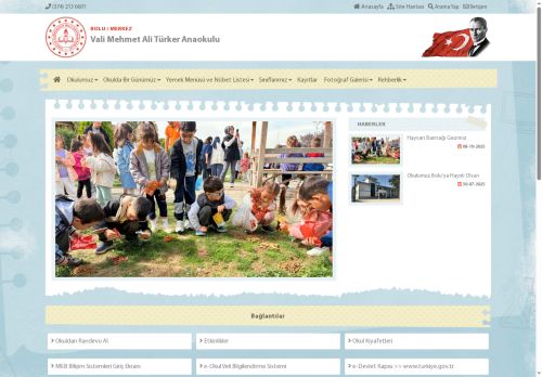 BOLU / MERKEZ - Vali Mehmet Ali Türker Anaokulu