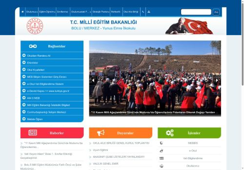 BOLU / MERKEZ - Yunus Emre İlkokulu