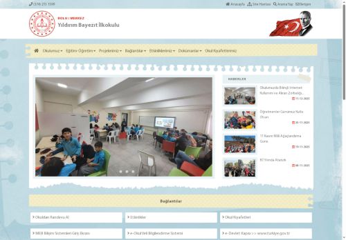 BOLU / MERKEZ - Yıldırım Bayezıt İlkokulu
