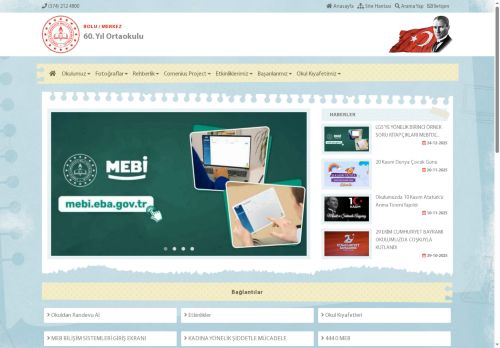 BOLU / MERKEZ - 60. Yıl Ortaokulu