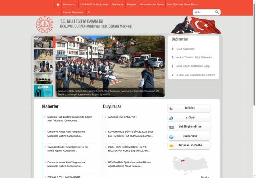 BOLU / MUDURNU - Mudurnu Halk Eğitimi Merkezi