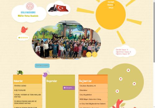 BOLU / MUDURNU - Nilüfer Hatun Anaokulu