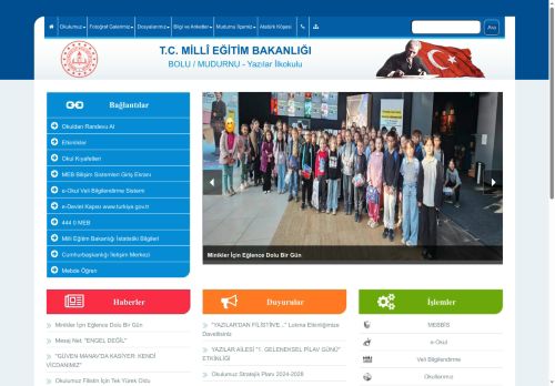 BOLU / MUDURNU - Yazılar İlkokulu