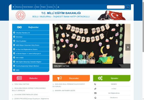 BOLU / MUDURNU - TAŞKESTİ İMAM HATİP ORTAOKULU