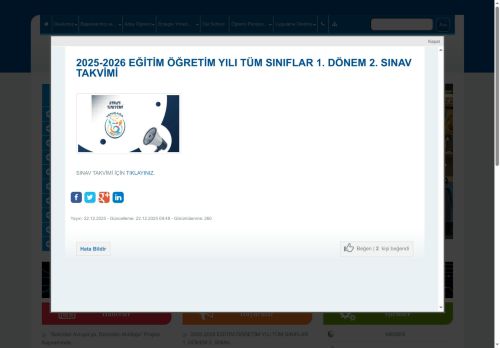 BOLU / YENİÇAĞA - Yeniçağa Aşçılar Mesleki ve Teknik Anadolu Lisesi