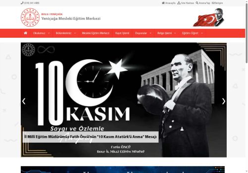 BOLU / YENİÇAĞA - Yeniçağa Mesleki Eğitim Merkezi