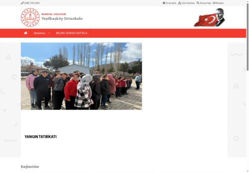 BURDUR / AĞLASUN - Yeşilbaşköy Ortaokulu