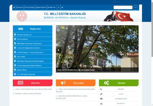 BURDUR / ALTINYAYLA - Atatürk İlkokulu