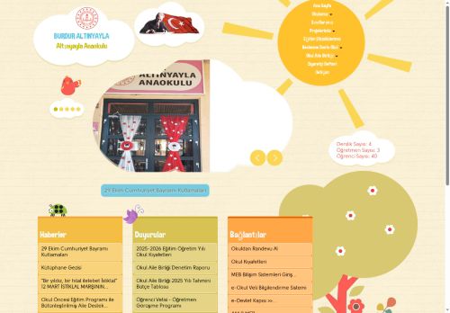 BURDUR / ALTINYAYLA - Altınyayla Anaokulu