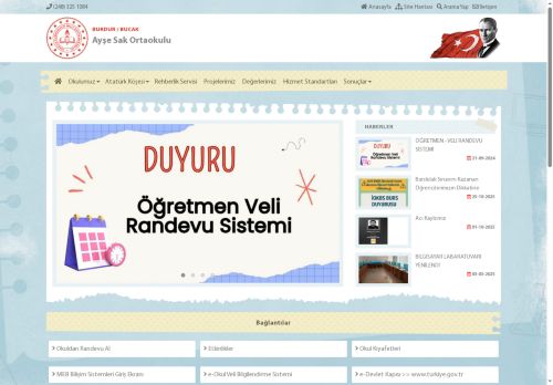 BURDUR / BUCAK - Ayşe Sak Ortaokulu