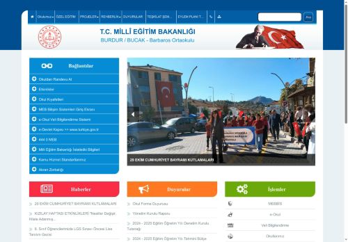 BURDUR / BUCAK - Barbaros Ortaokulu