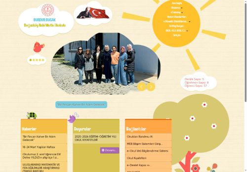 BURDUR / BUCAK - Boğazköy Ruhi Mutlu İlkokulu