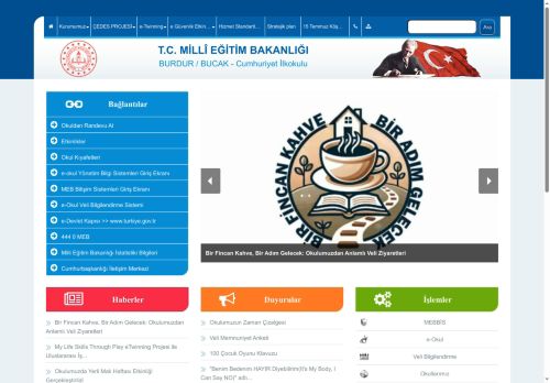 BURDUR / BUCAK - Cumhuriyet İlkokulu