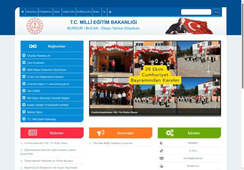 BURDUR / BUCAK - Elsazı Yenice Ortaokulu