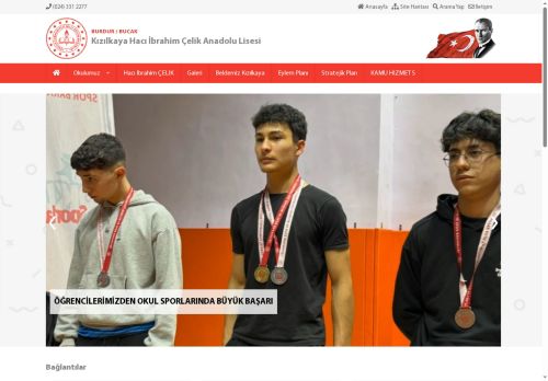 BURDUR / BUCAK - Kızılkaya Hacı İbrahim Çelik Anadolu Lisesi