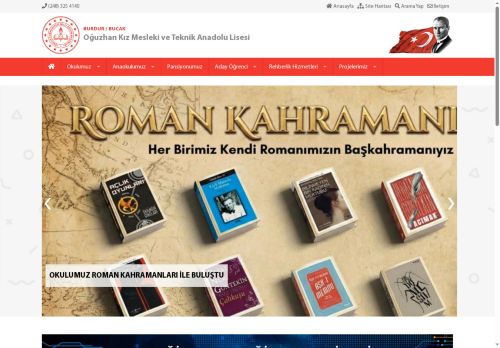 BURDUR / BUCAK - Oğuzhan Kız Mesleki ve Teknik Anadolu Lisesi